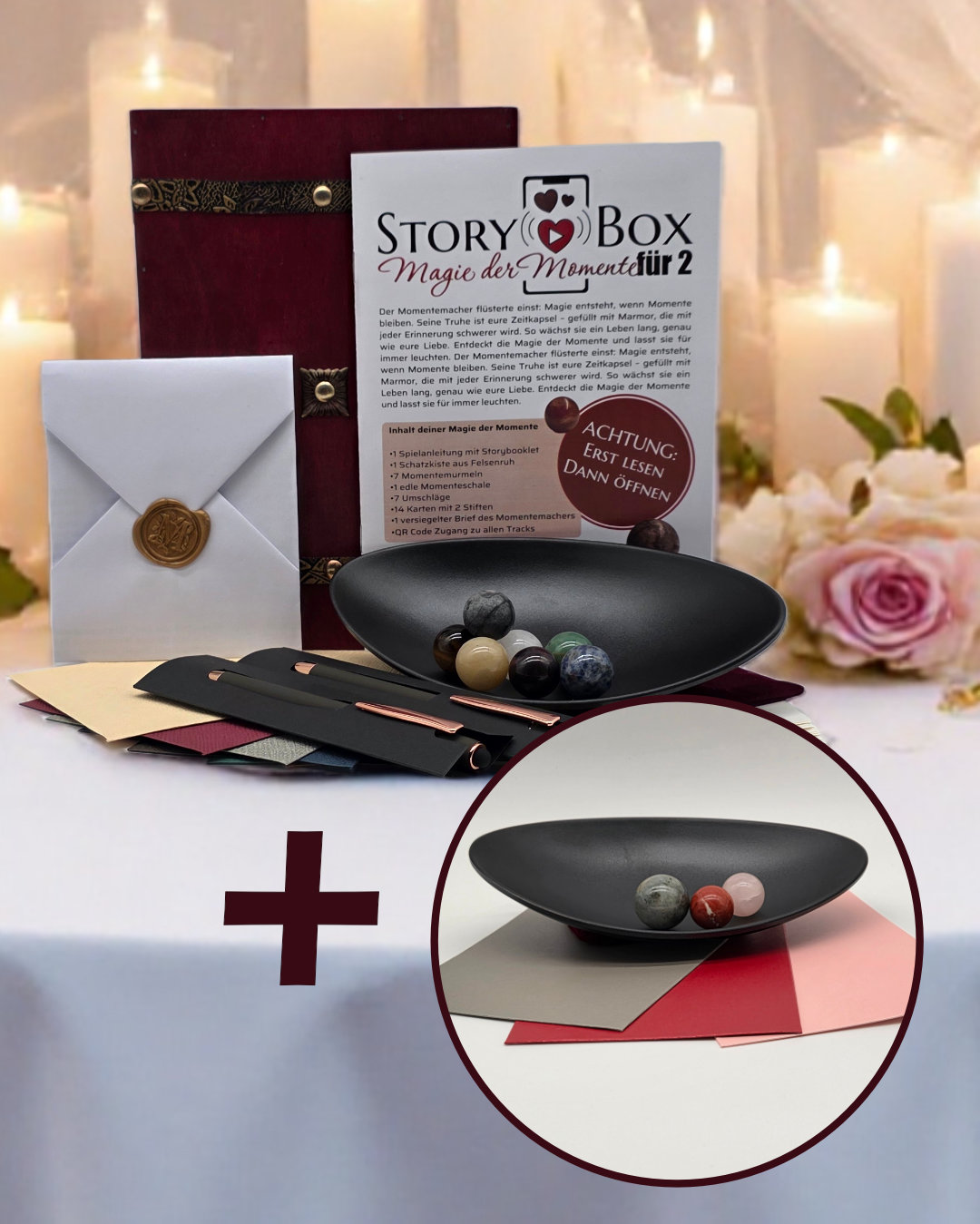 Hochzeitszeitkapsel Set