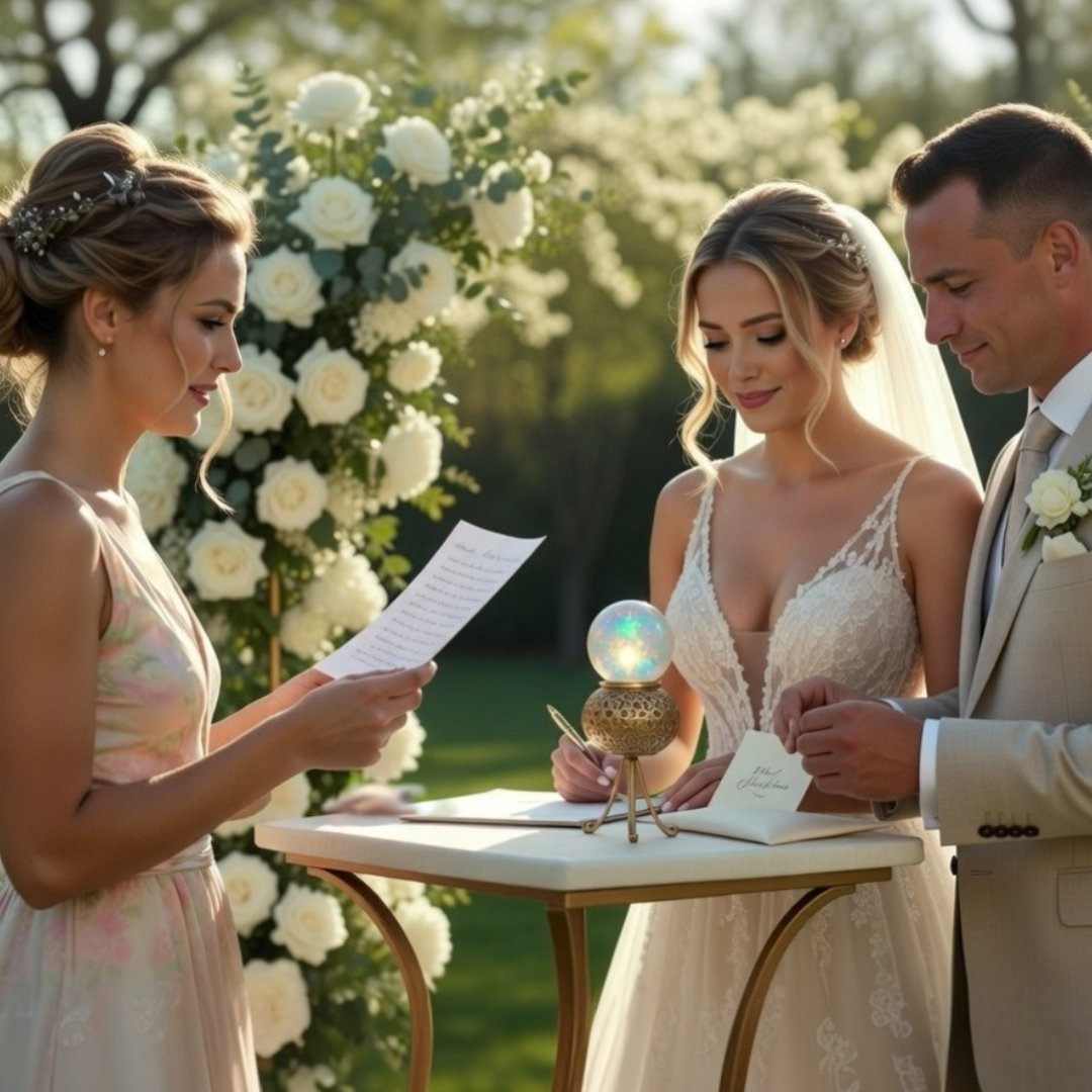 Hochzeitsritual emotional